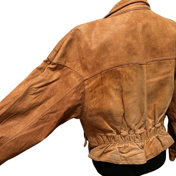 Woman's Vintage Georgetown Leather Jacket XS - Picture 3 of 6